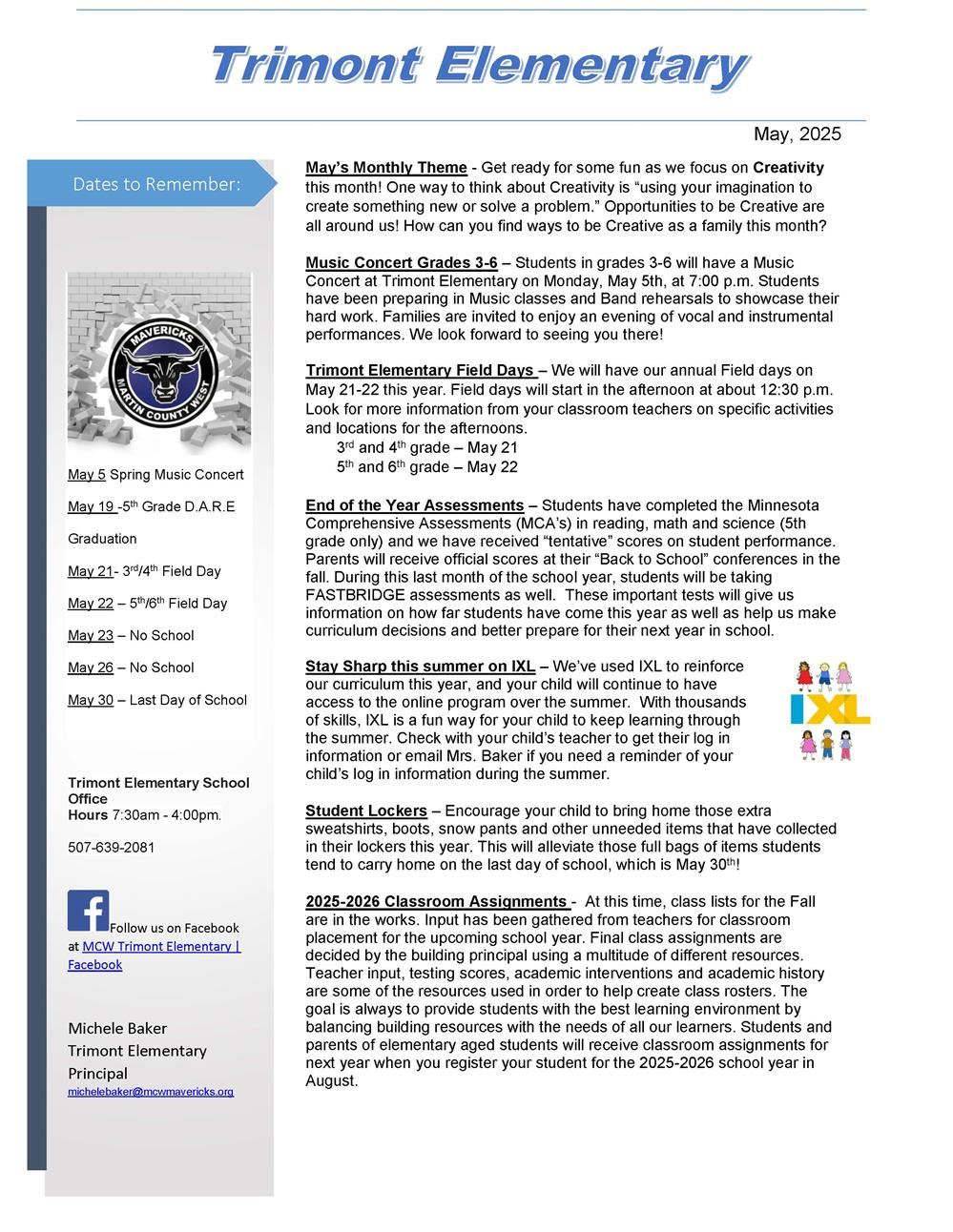Trimont newsletter image